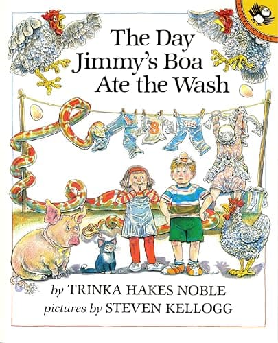 The Day Jimmy's Boa Ate the Wash book cover