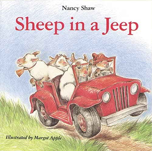 Sheep in a Jeep book cover