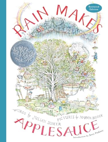 Rain Makes Applesauce book cover by Julian Scheer