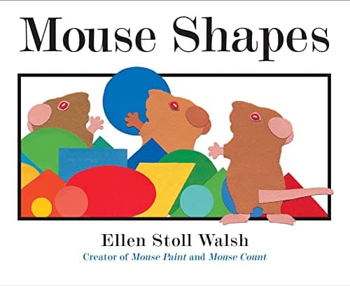 Mouse Shapes book cover by Ellen Stoll Walsh