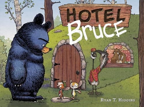 Hotel Bruce book cover by Ryan T. Higgins