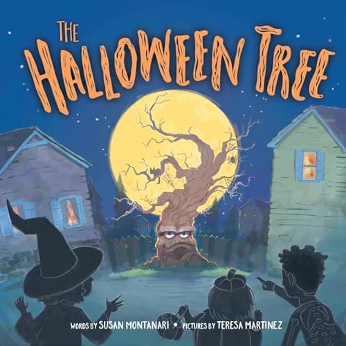 The Halloween Tree book cover by Susan Montanari