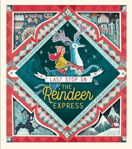 Last Stop on the Reindeer Express book cover