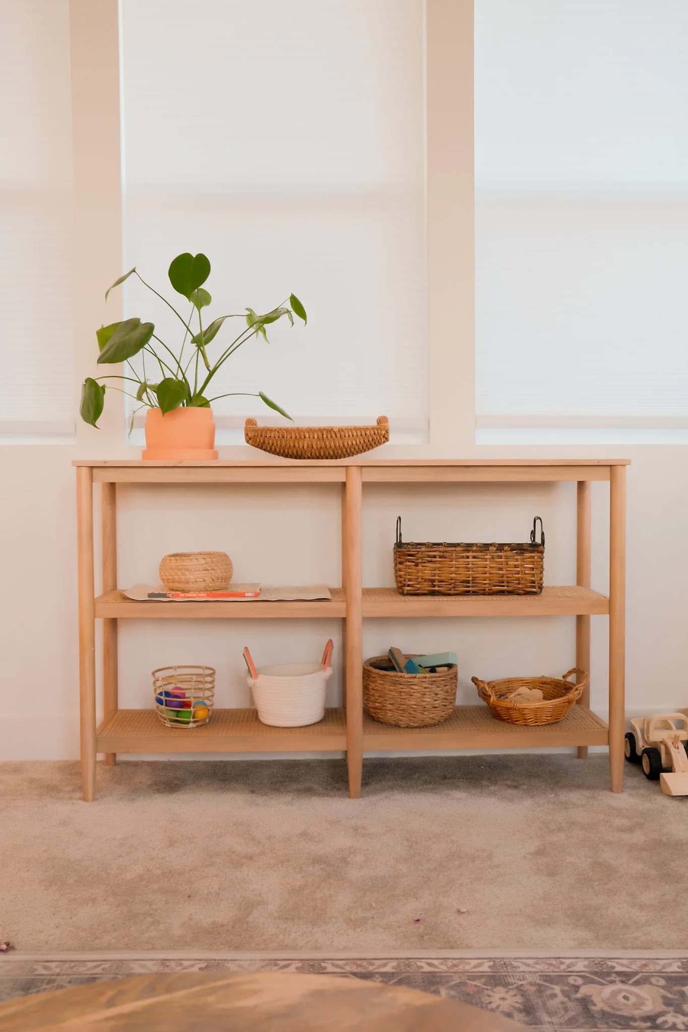 Open Toy Shelf