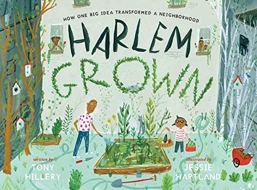 Harlem Grown book cover by Tony Hillery