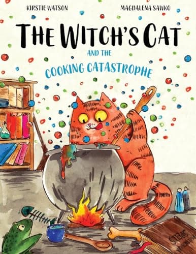 The Witch's Cat and the Cooking Catastrophe book cover