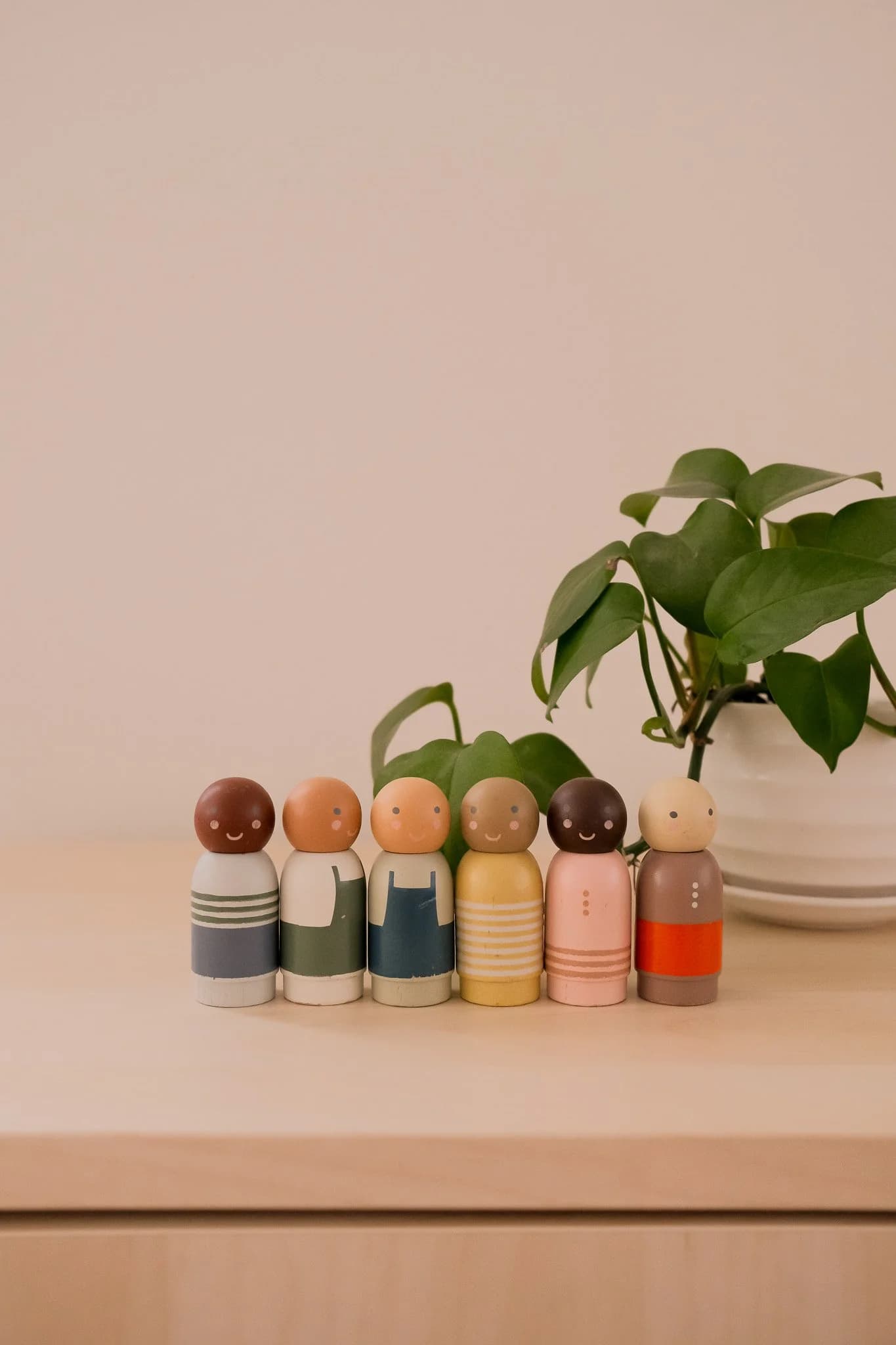 Painted Peg Dolls