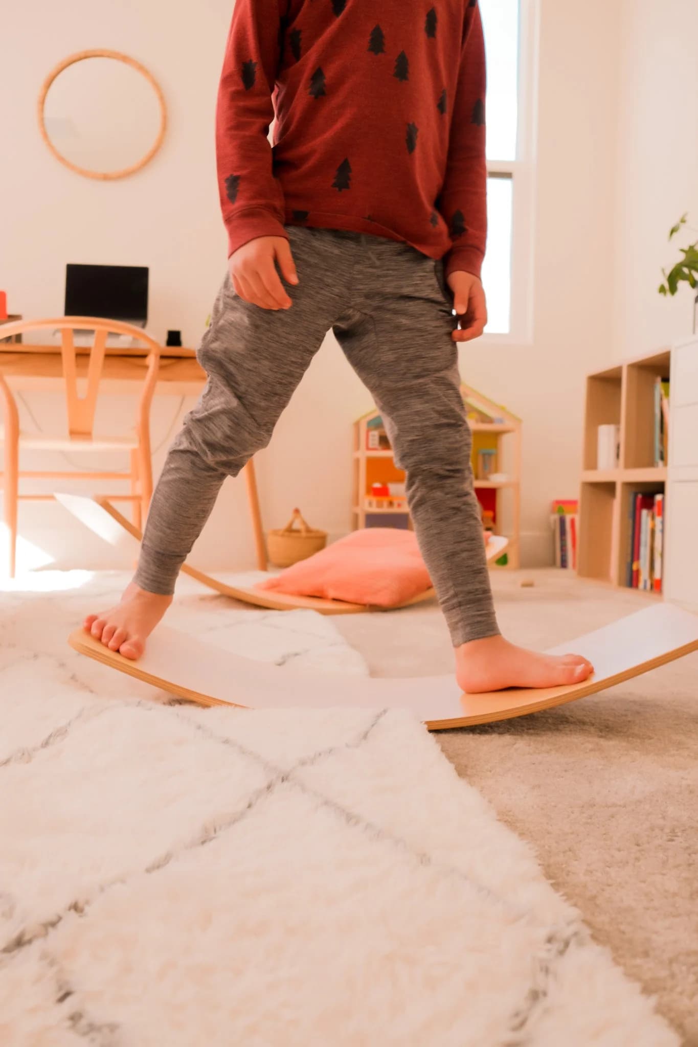 Small Wooden Balance Board