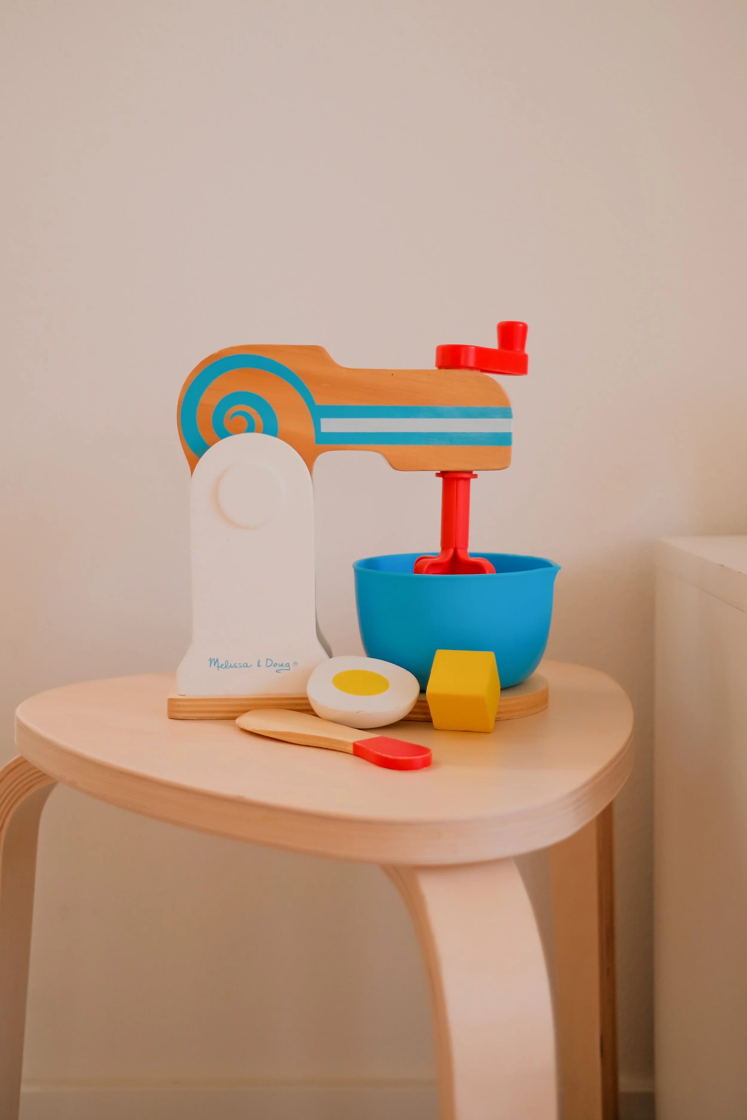 Wooden Kitchen Mixer